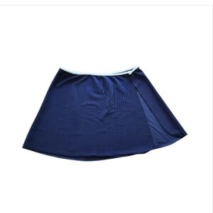 3/25$ Baltex navy blue cover-up skirt, size M/L
